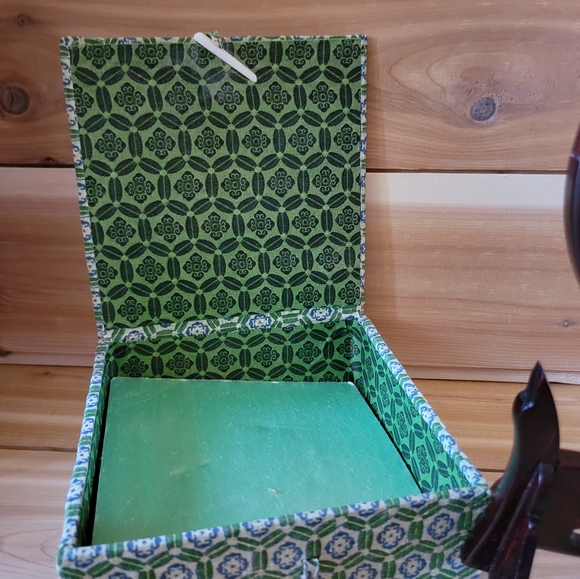 Antique embroidered silk Koi fish with stand. - Picture 2 of 7